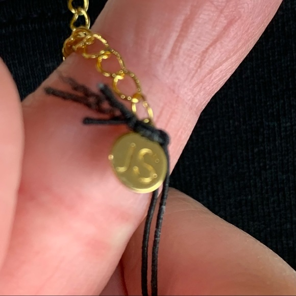 JULES SMITH Goldtone Disc Drop Necklace - Picture 7 of 8